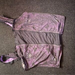 Purple kuromi corset top